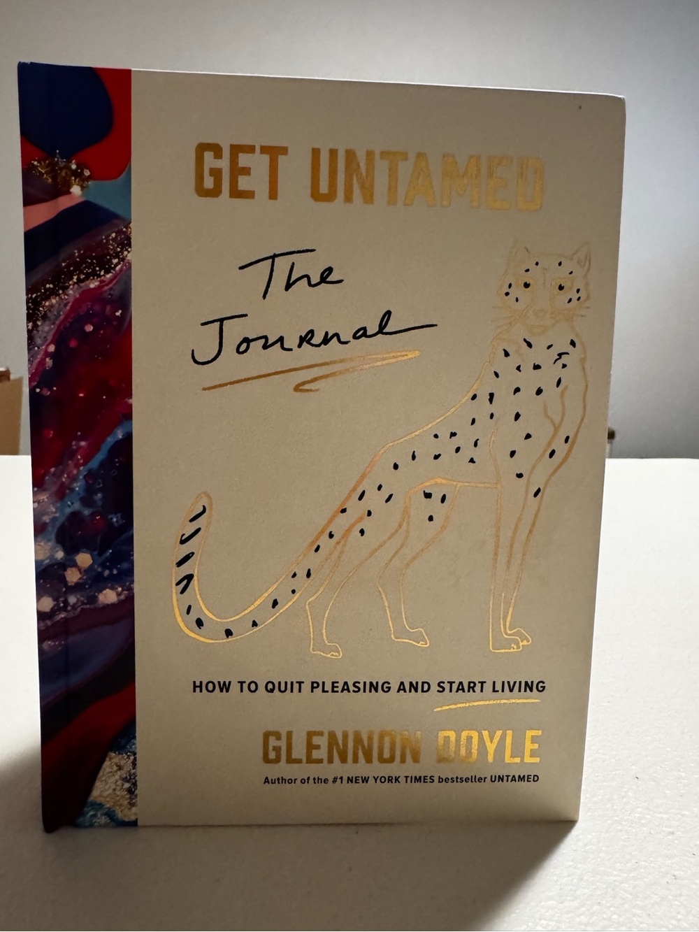 Get Untamed The Journal by - Cream & Gold Notebook